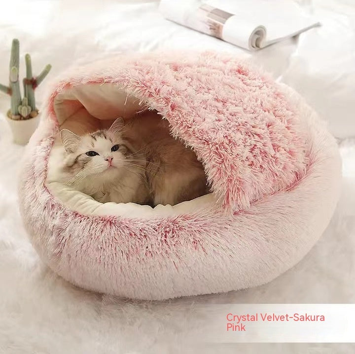 Cozy Calming Pet Bed